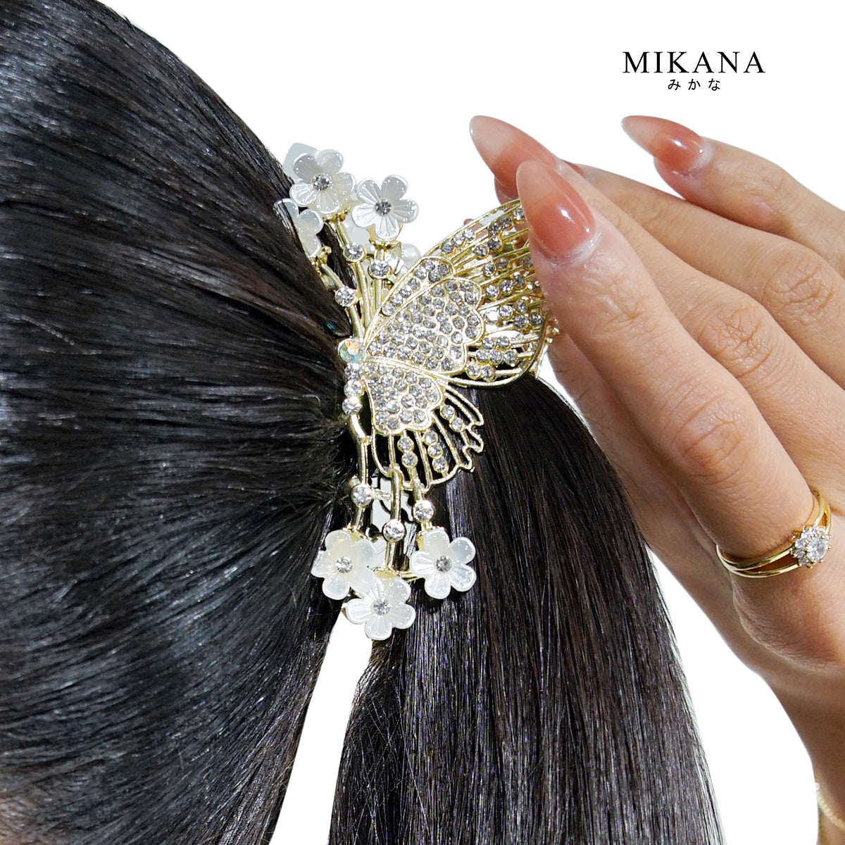 Butterfly Kachina Hair Clamp