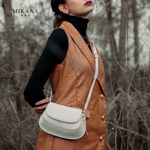 Mikana Kanako Leather Sling Bag for Woman