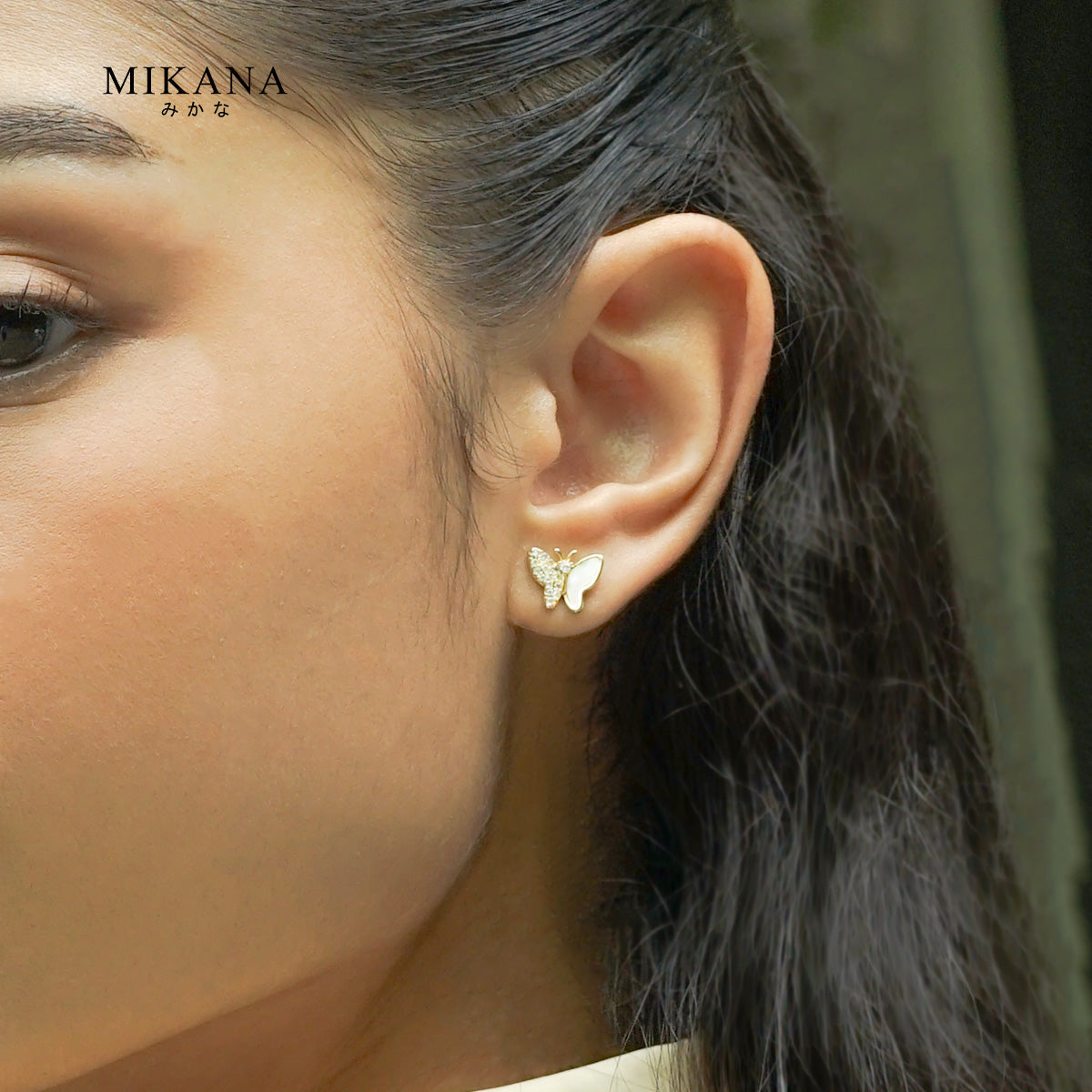 Golden Wings Keiji Stud Earrings