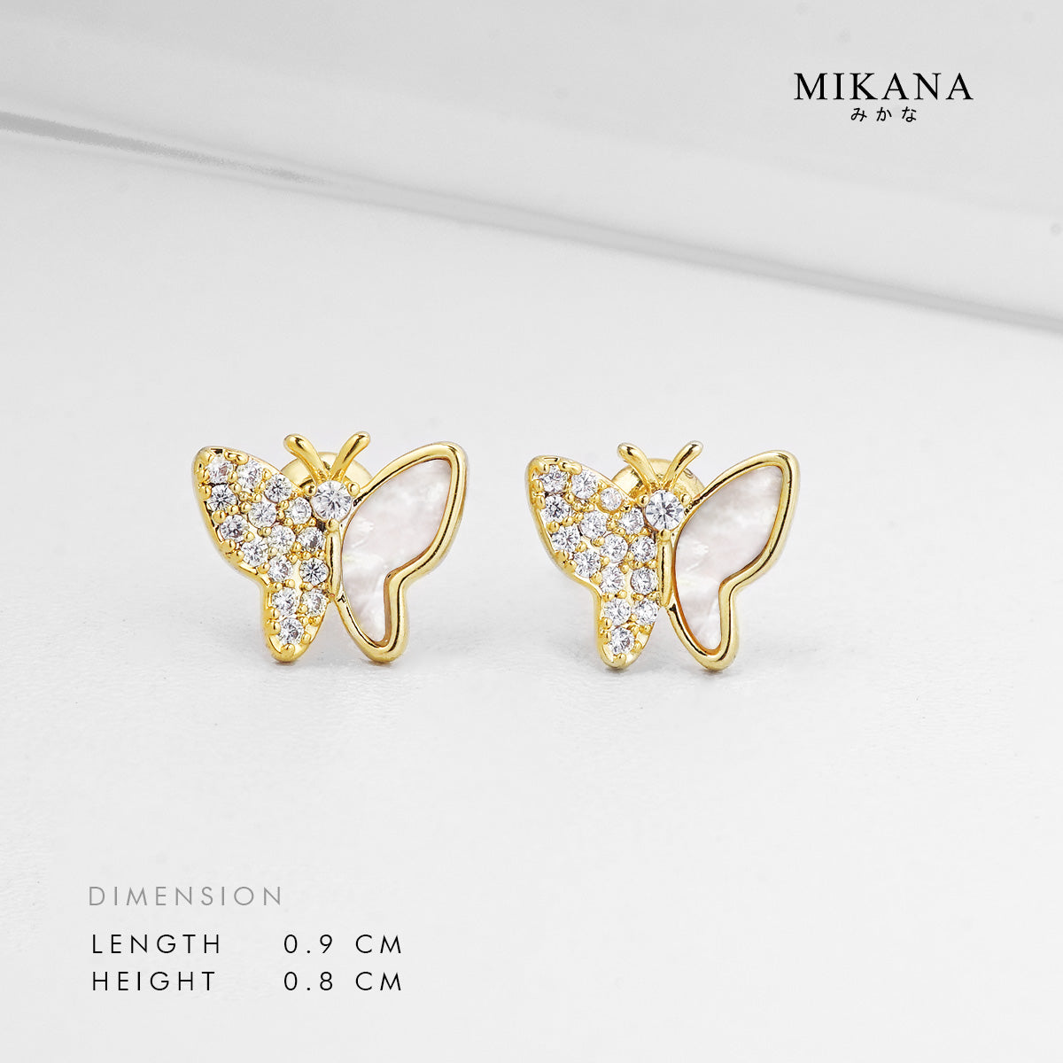 Golden Wings Keiji Stud Earrings