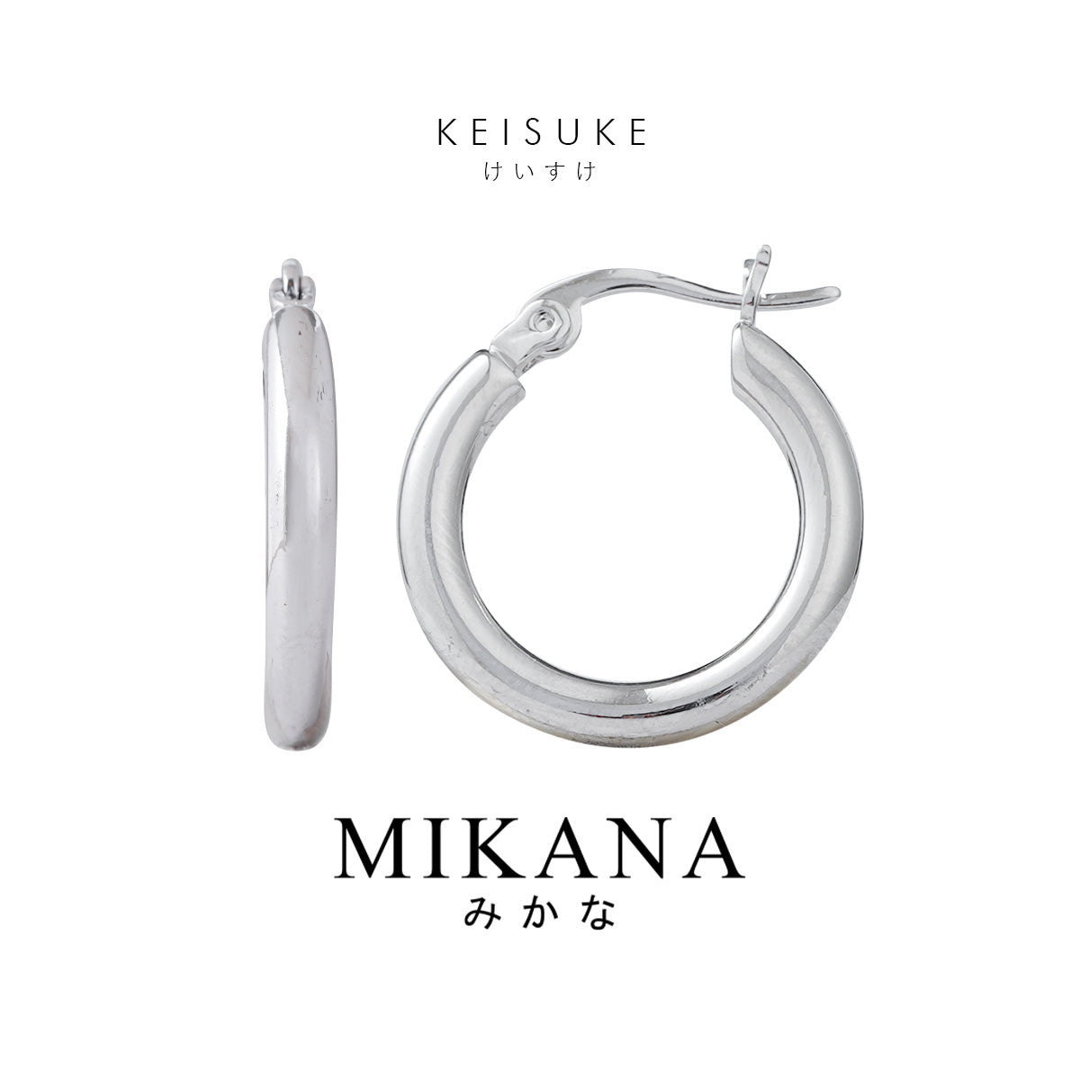 Keisuke Hoop Earrings