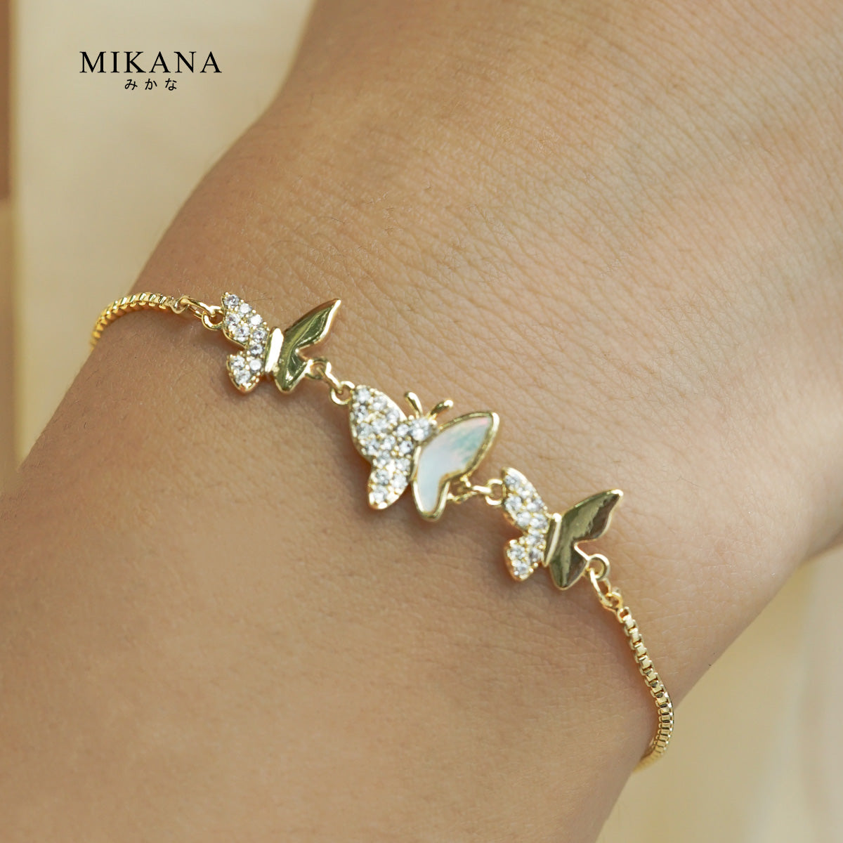 Golden Wings Kenji Slider Bracelet