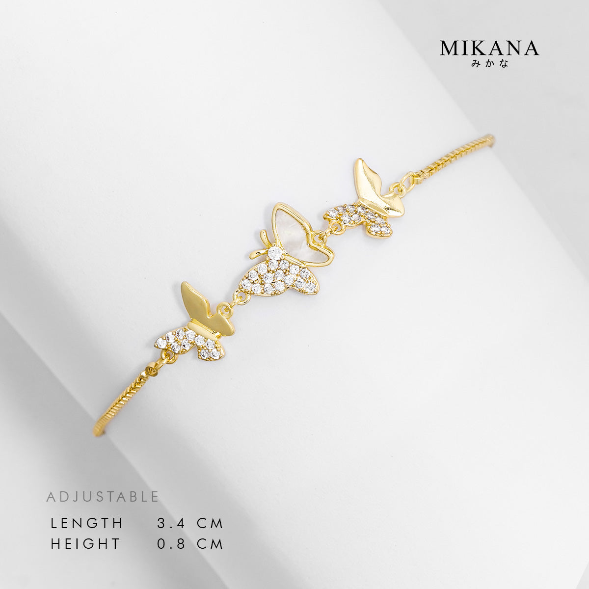 Golden Wings Kenji Slider Bracelet
