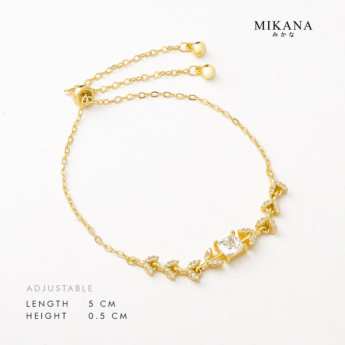 Golden Wings Koemi Slider Bracelet