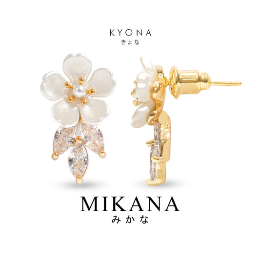 Mikana Glamour Pins Kyona Drop Earrings