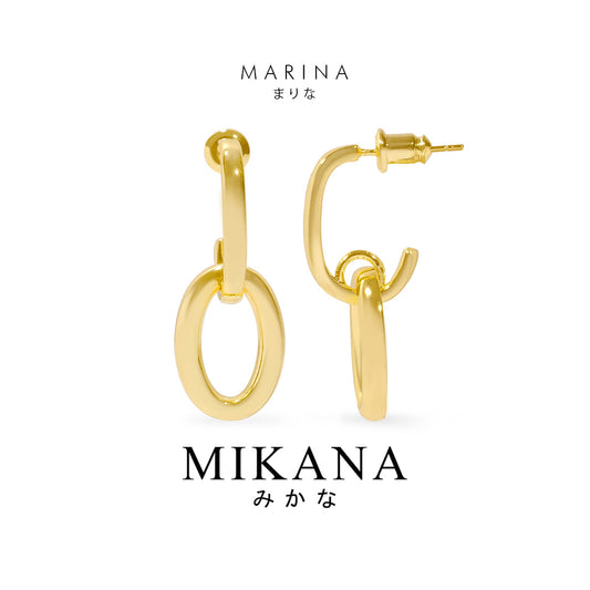 Marina Intertwined Dangling Earrings