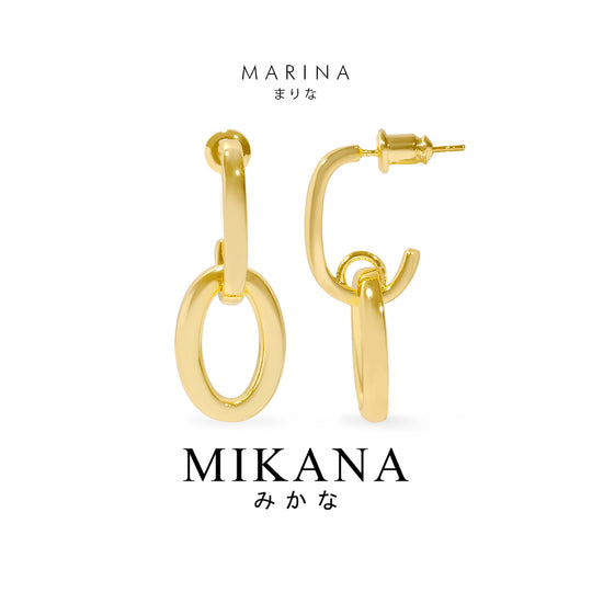 Marina Intertwined Dangling Earrings