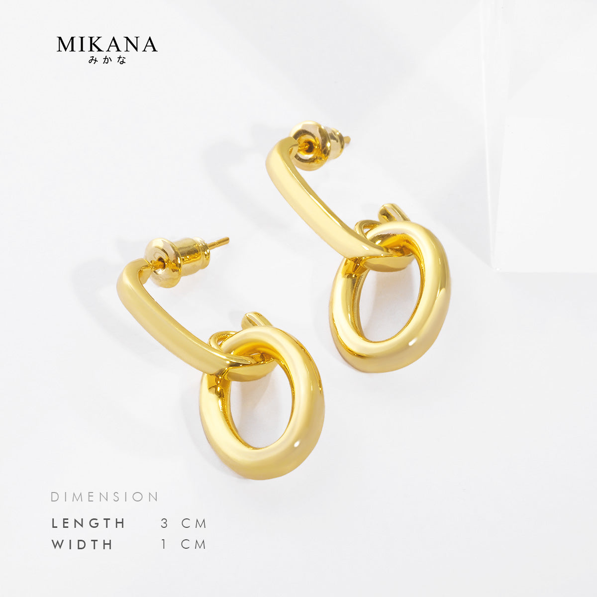 Marina Intertwined Dangling Earrings