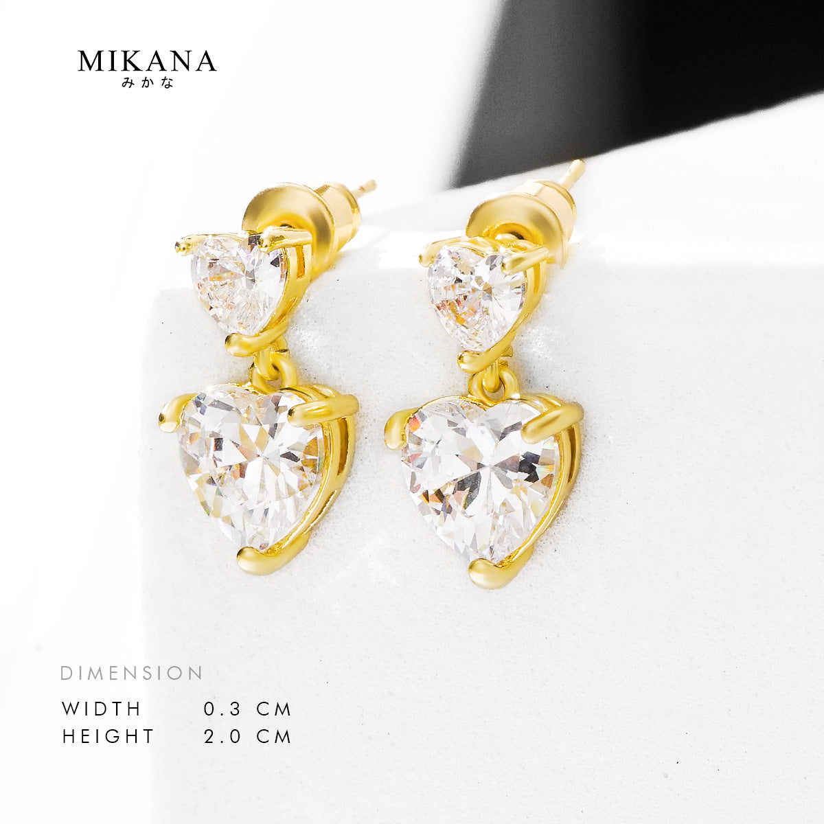 Gems and Grace Michiru Drop Earrings