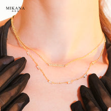 Load image into Gallery viewer, Chainfrolics Mika Layered Necklace