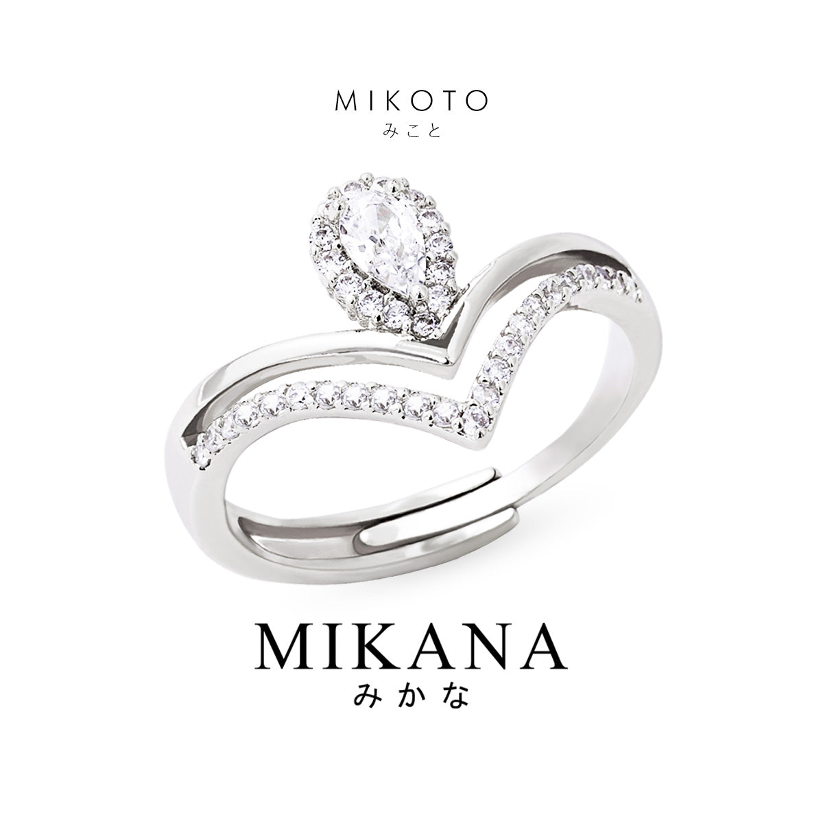 Gems and Grace Mikoto Ring