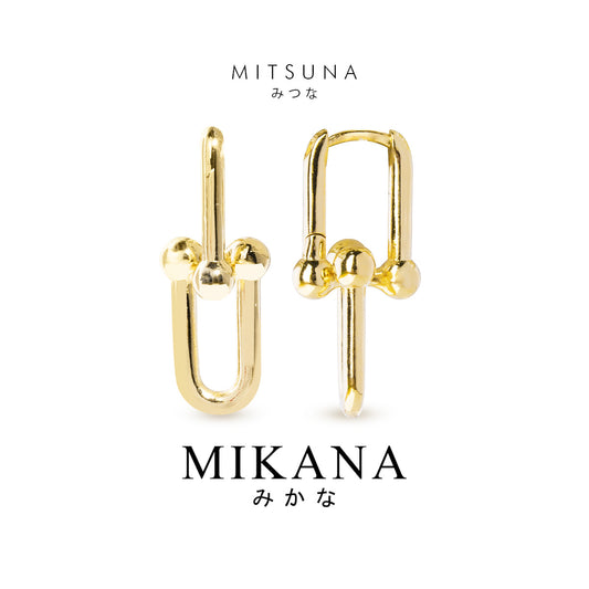 Mitsuna Intertwined Drop Earrings