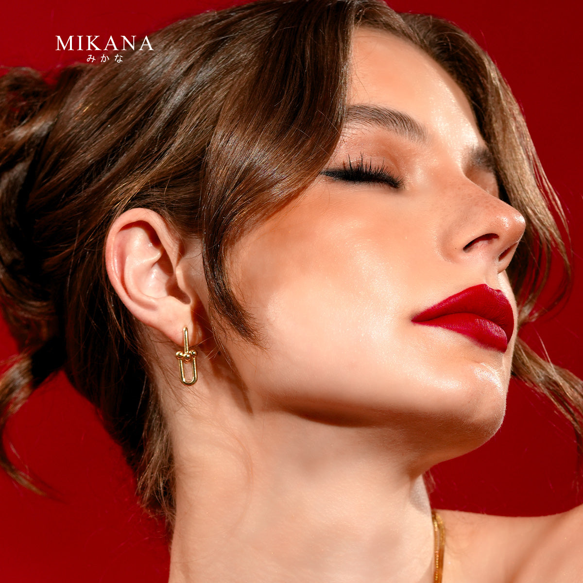 Mitsuna Intertwined Drop Earrings