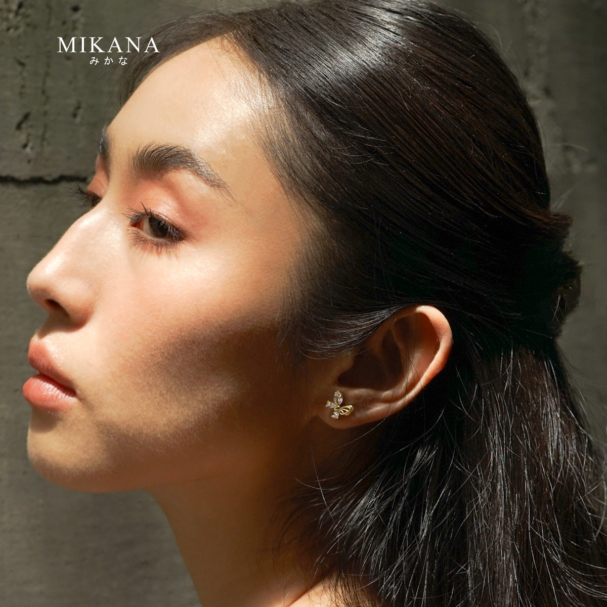 Golden Wings Miyamoto Stud Earrings