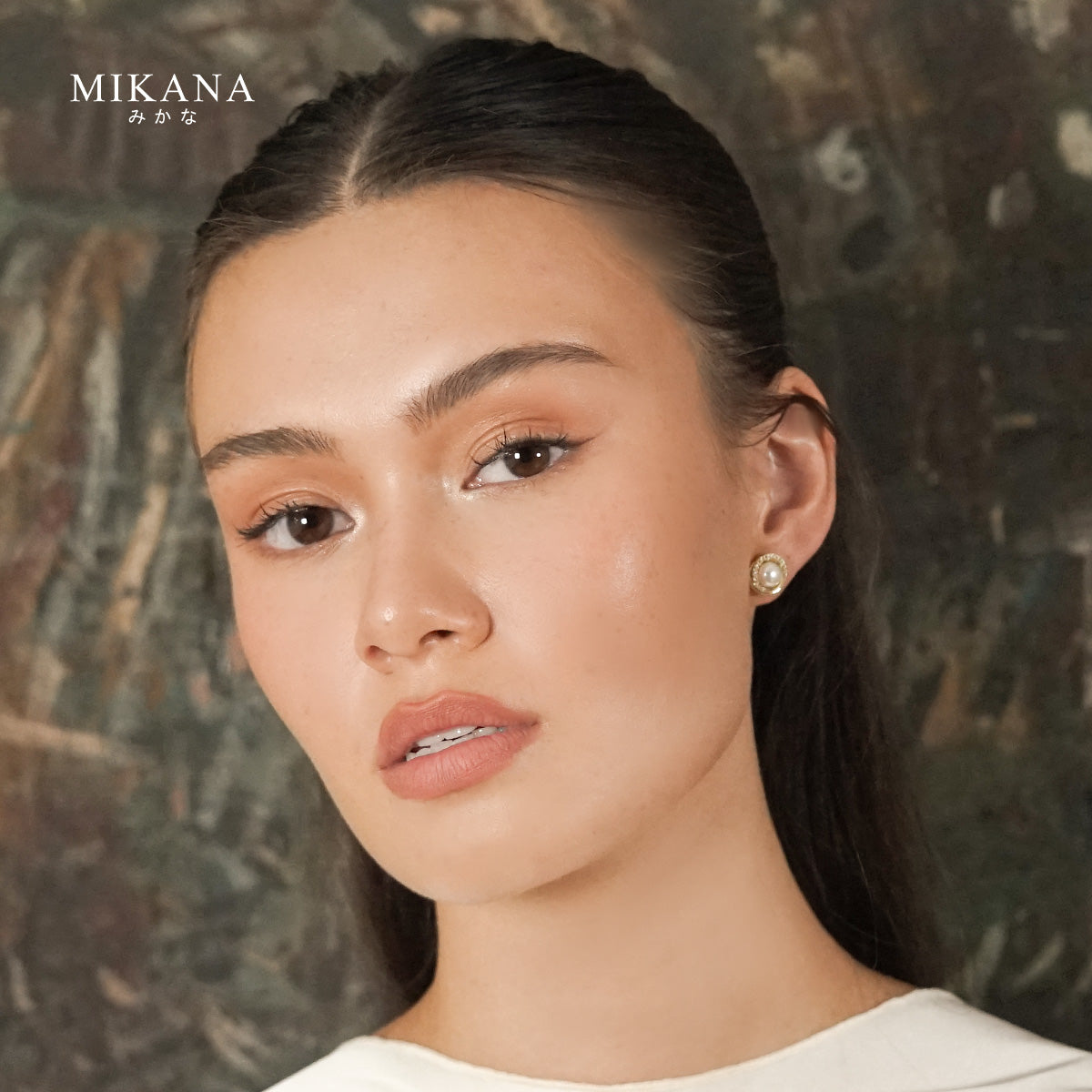 Gems and Grace Miyuriko Stud Earrings