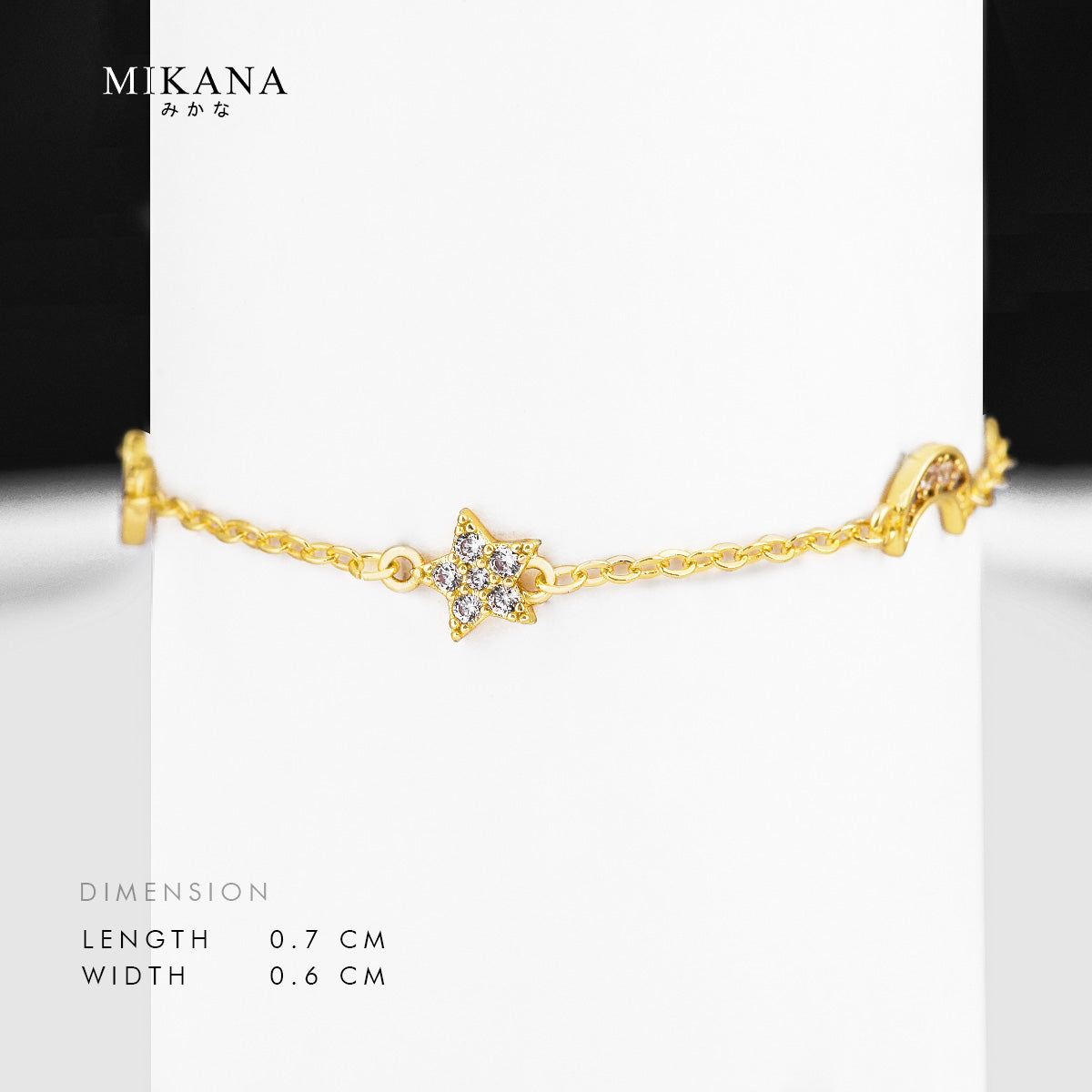 Gems and Grace Mizore Slider Bracelet