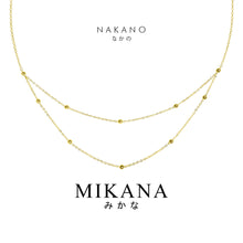 Load image into Gallery viewer, Ball Chain Nakano Layered Necklace