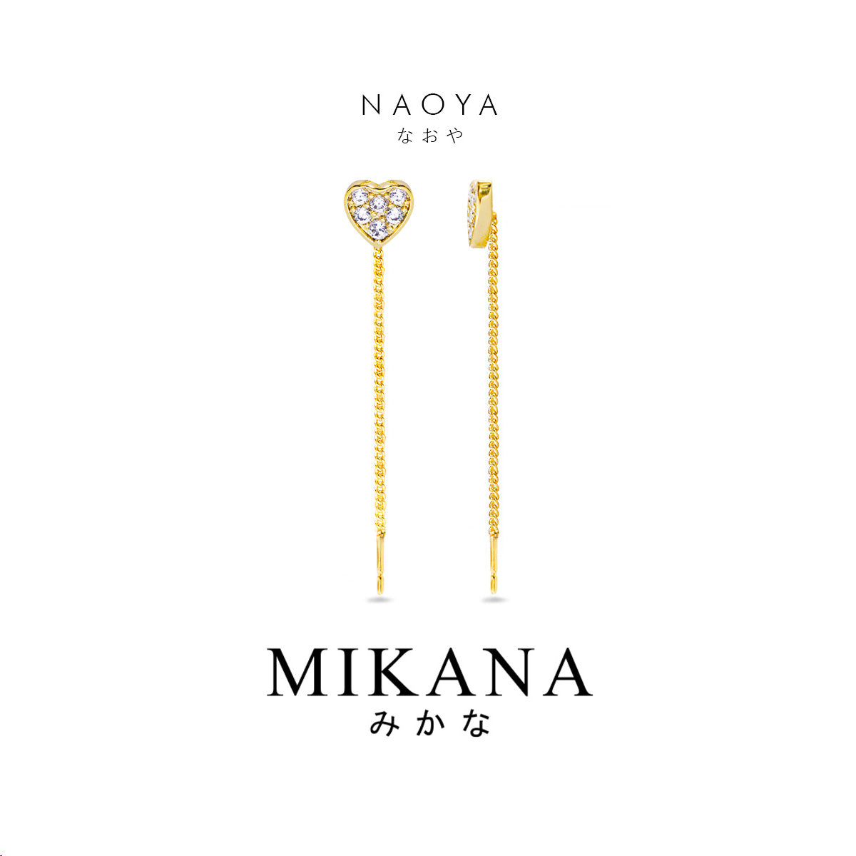 Love & Lace Naoya Threader Earrings