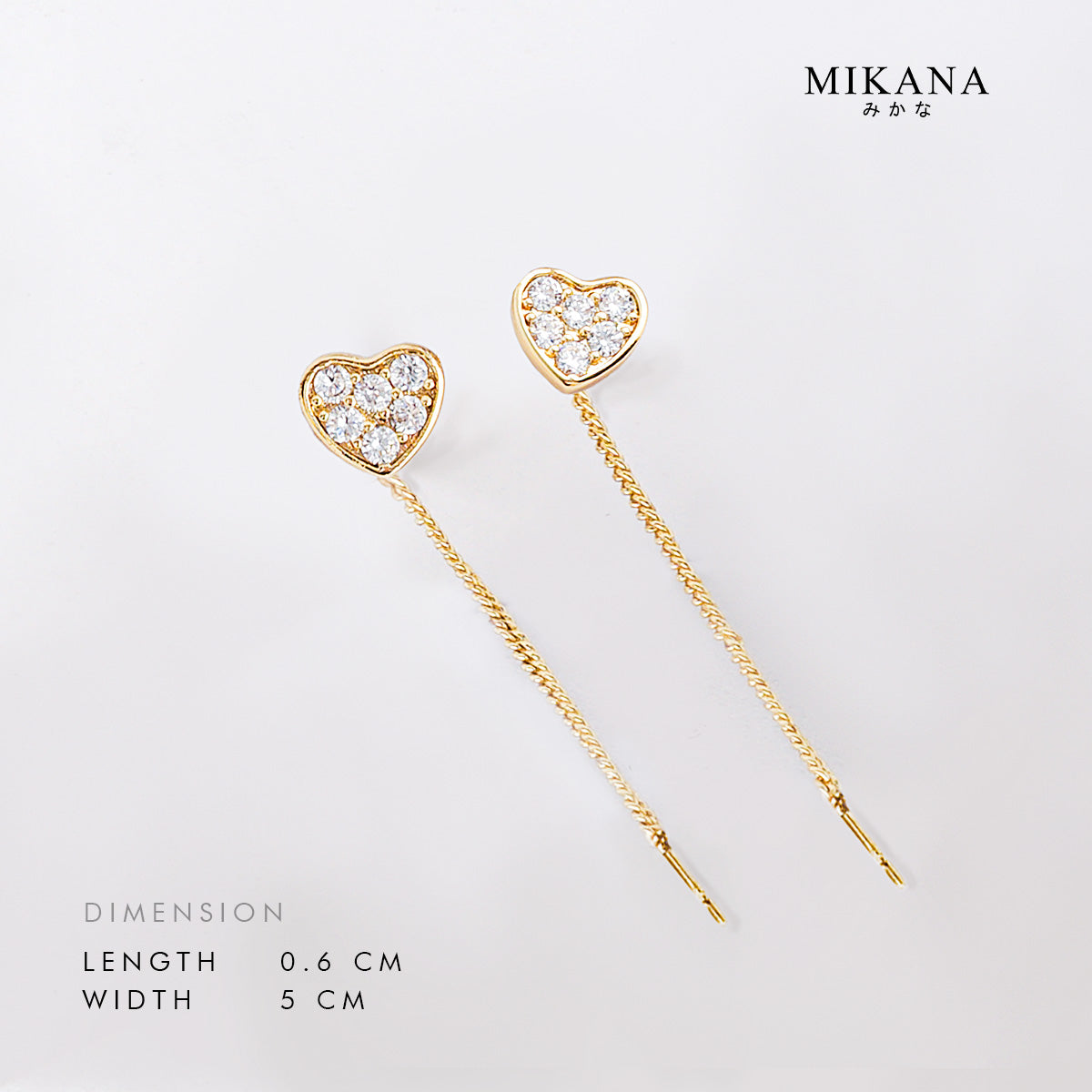 Love & Lace Naoya Threader Earrings