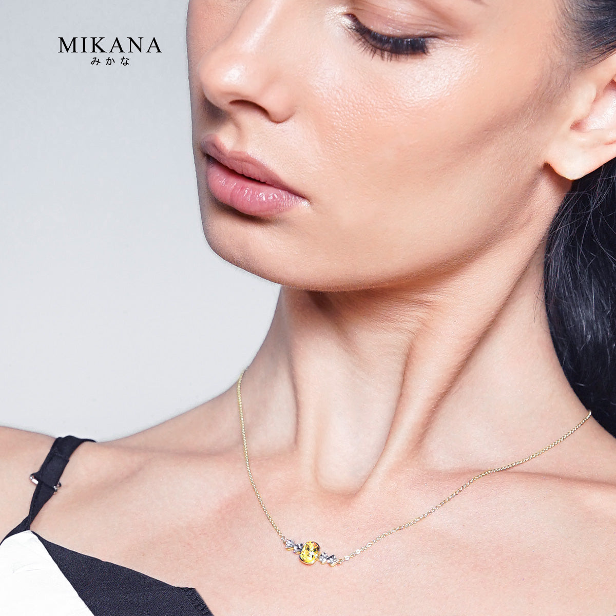 Birthstone November Topaz Necklace