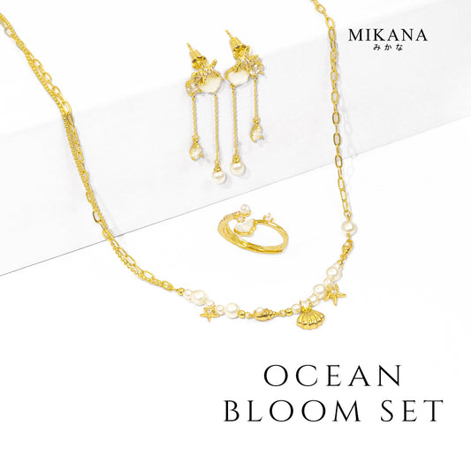 Ocean Bloom Jewelry Set