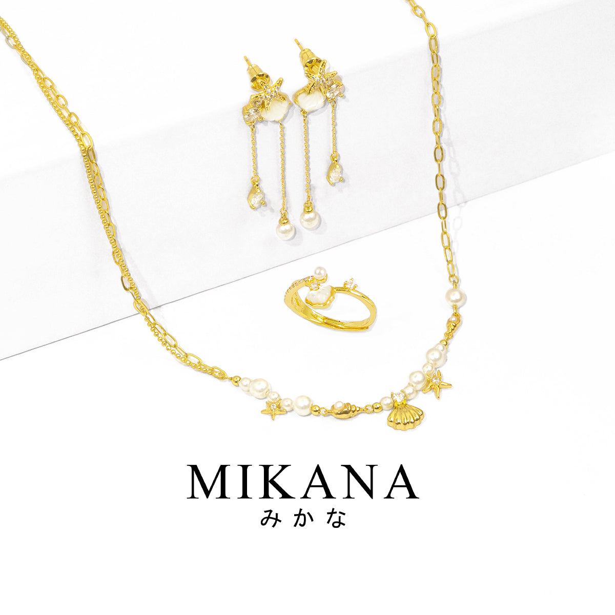 Ocean Bloom Jewelry Set
