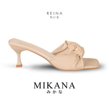 Load image into Gallery viewer, Reina Knot Slides 2.5 inches Heels Sandals Shoes