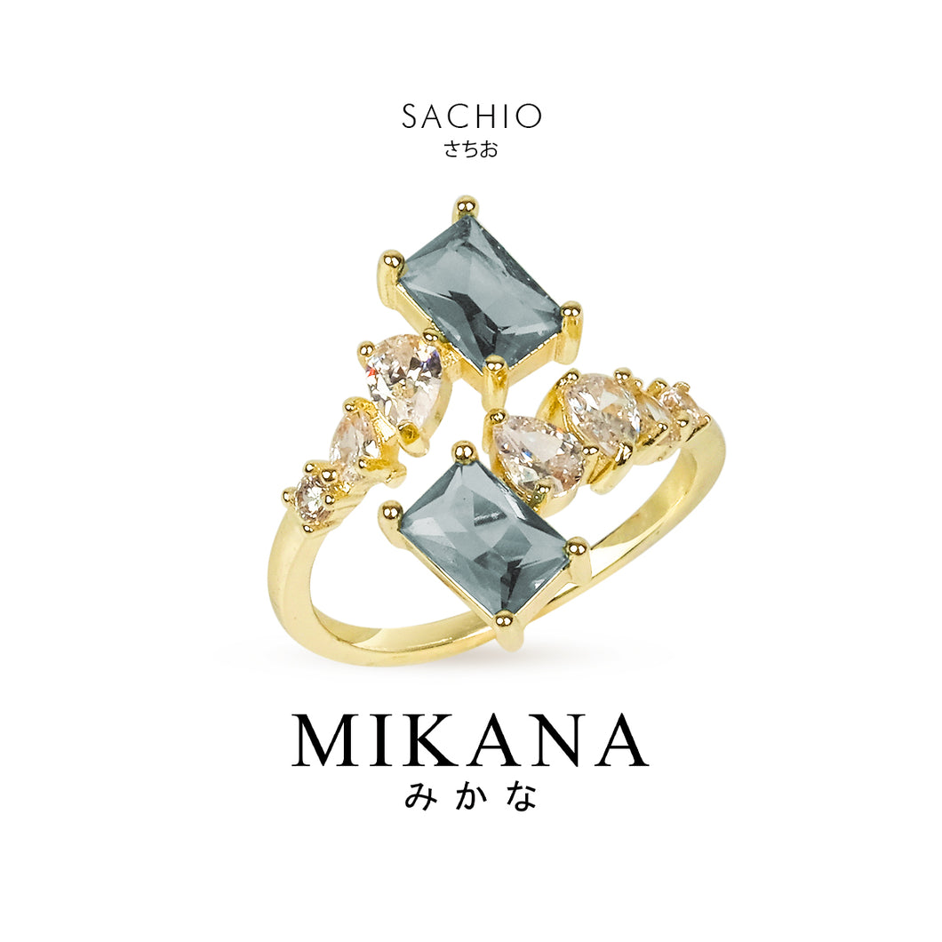 Mikana Pastel Cluster Sachio Ring