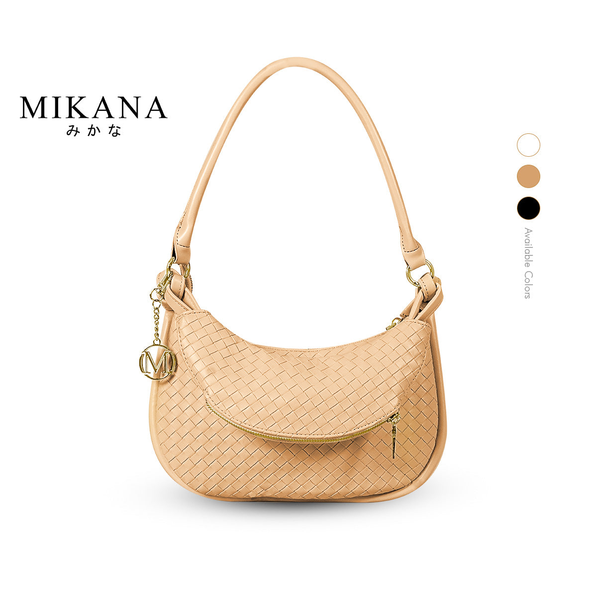 Mikana Elite Intertwine Sanae Woven Hobo Bag