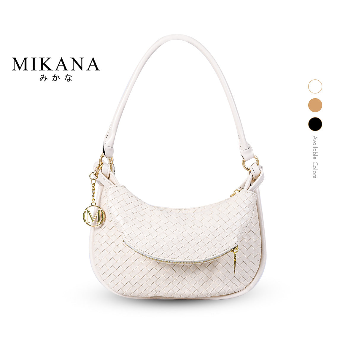 Mikana Elite Intertwine Sanae Woven Hobo Bag