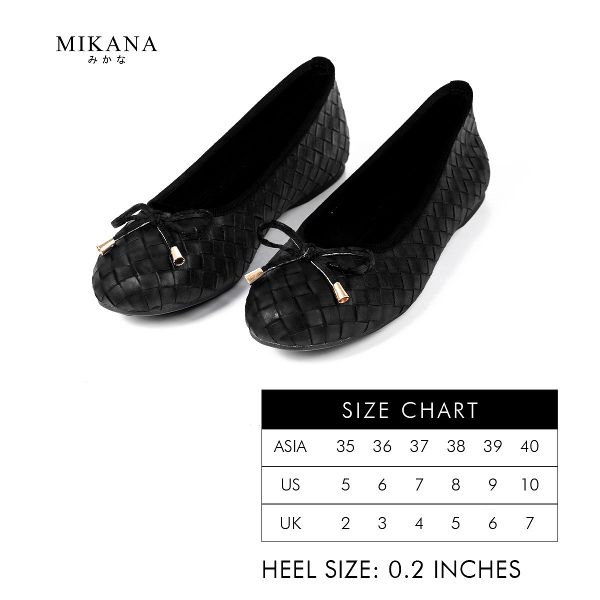 Mikana Elite Intertwine Satomi Woven Ballet Doll Shoes