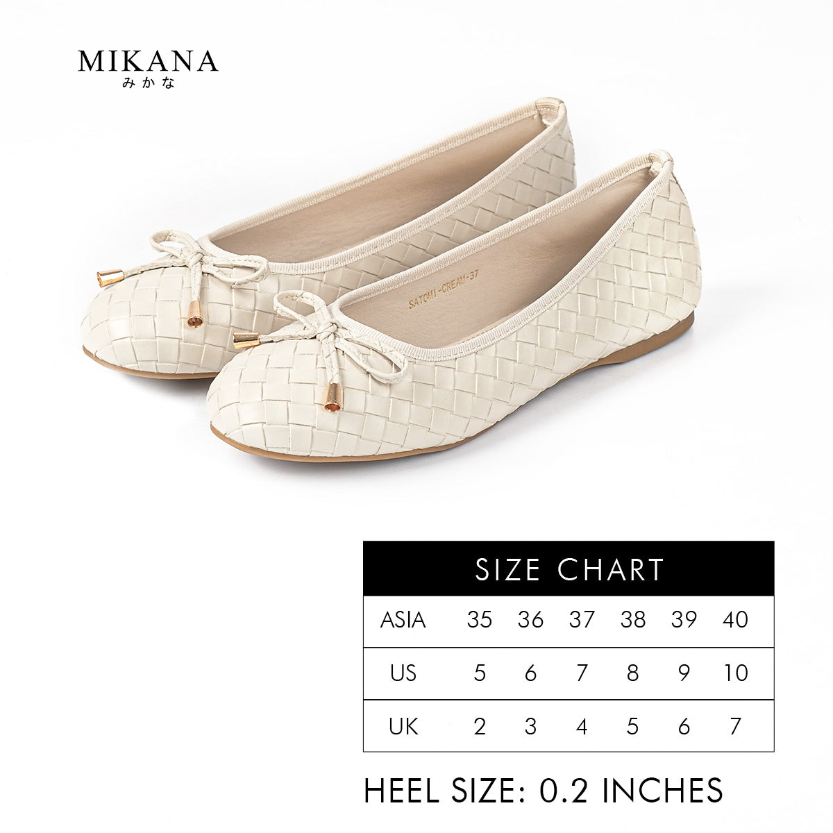 Elite Intertwine Satomi Woven Ballet Flats