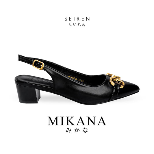 Gold Accent Seiren Heeled Sandals