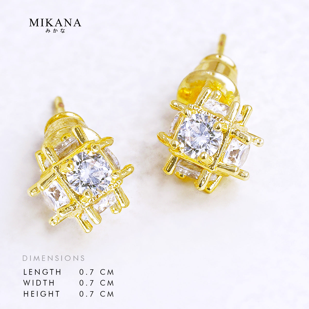 Floressa Selen Stud Earrings