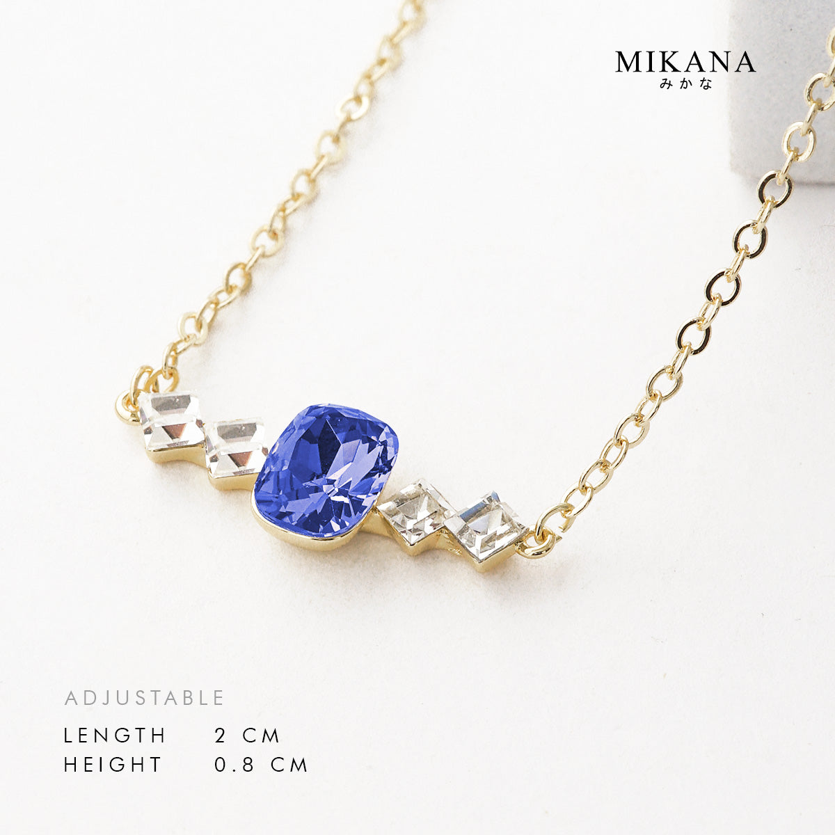 Birthstone September Sapphire Necklace