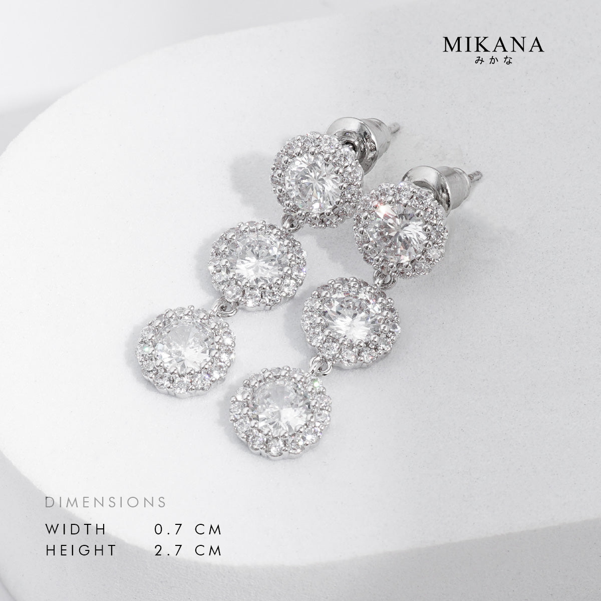 Gems and Grace Shimae Dangling Earrings
