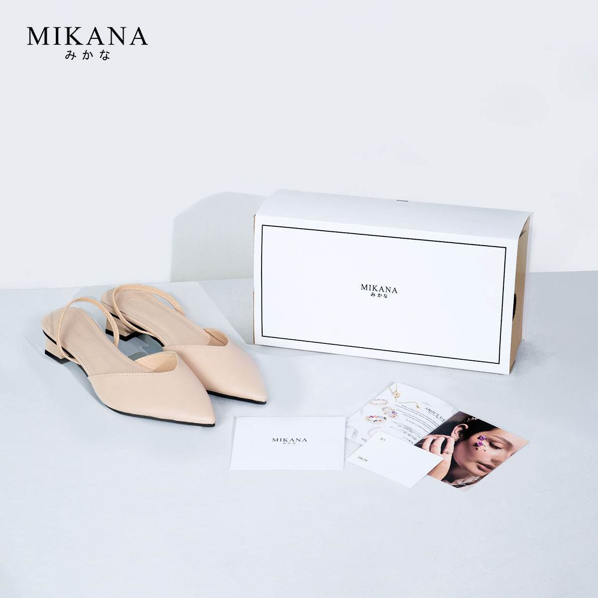 Poised Shoe Akunai Slingback Sandal Shoes 2 inches Heels