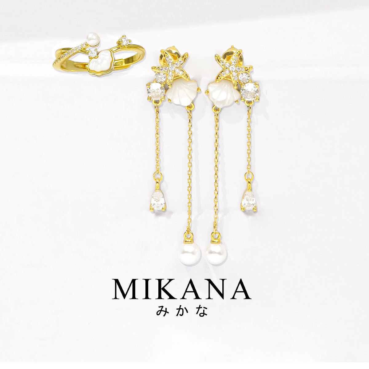 Ocean Bloom Jewelry Set