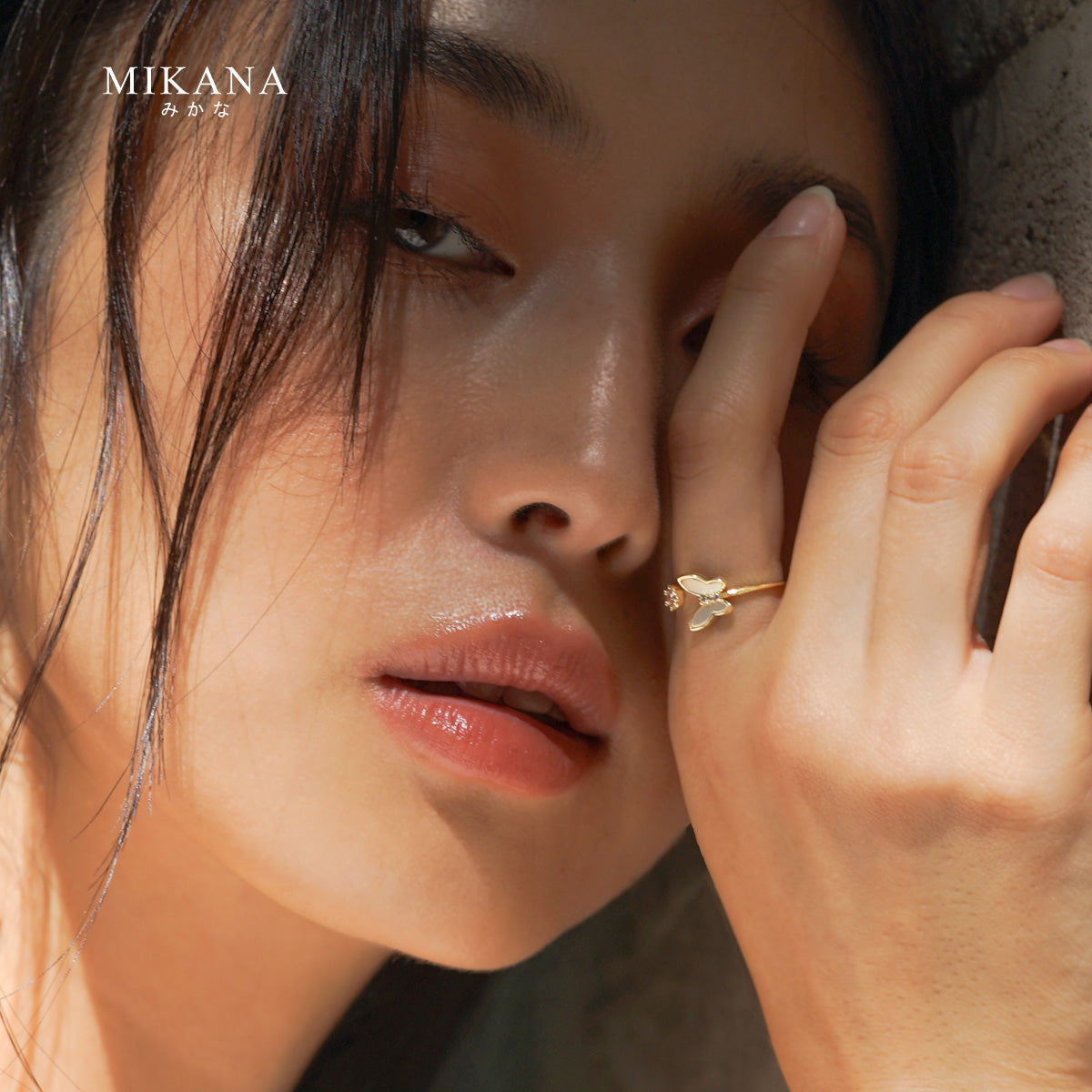 Golden Wings Takako Adjustable Ring