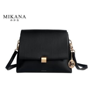 Mikana Tamashiro Leather Sling Bag Shoulder Bag for Women