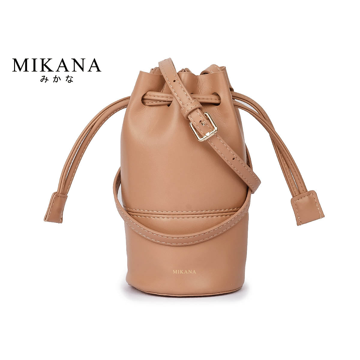 Bronze Yasashii Bucket Sling Bag