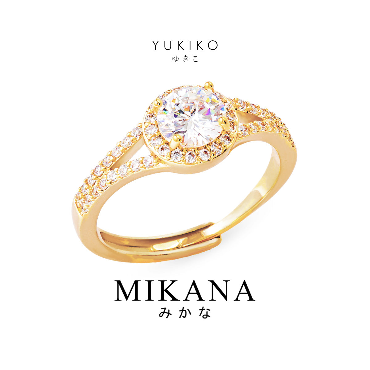 Gems and Grace Yukiko Ring