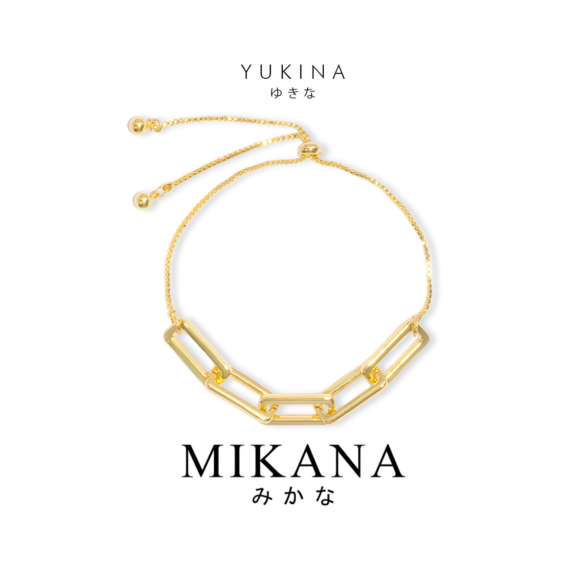 Yukina Intertwined Slider Bracelet