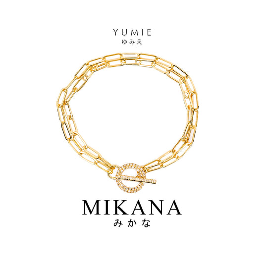 Toggle Yumie Chain Link Bracelet