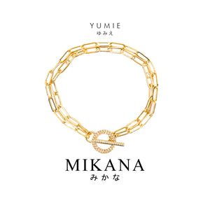 Toggle Yumie Chain Link Bracelet