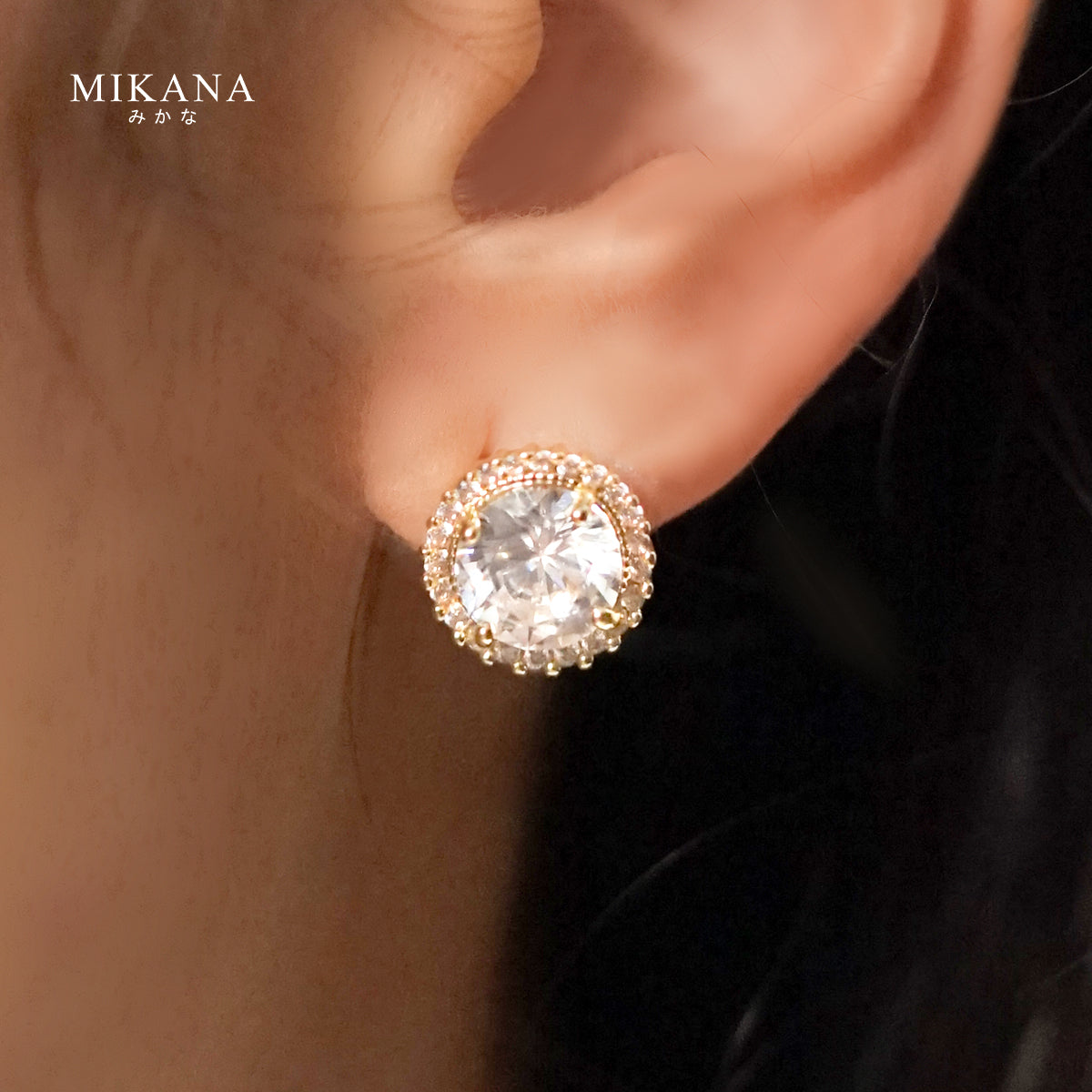 Gems and Grace Yurina Stud Earrings