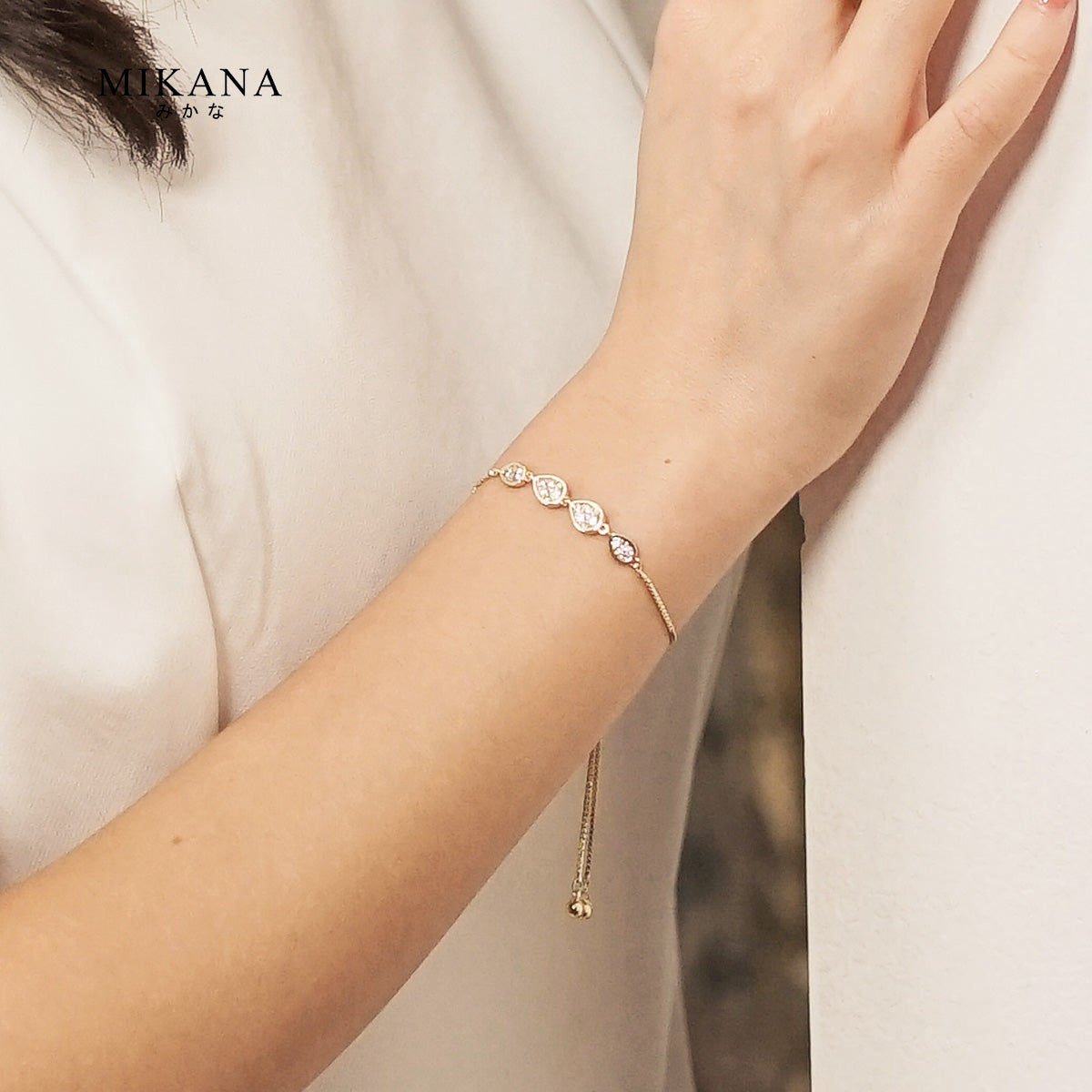Gems and Grace Yuto Slider Bracelet