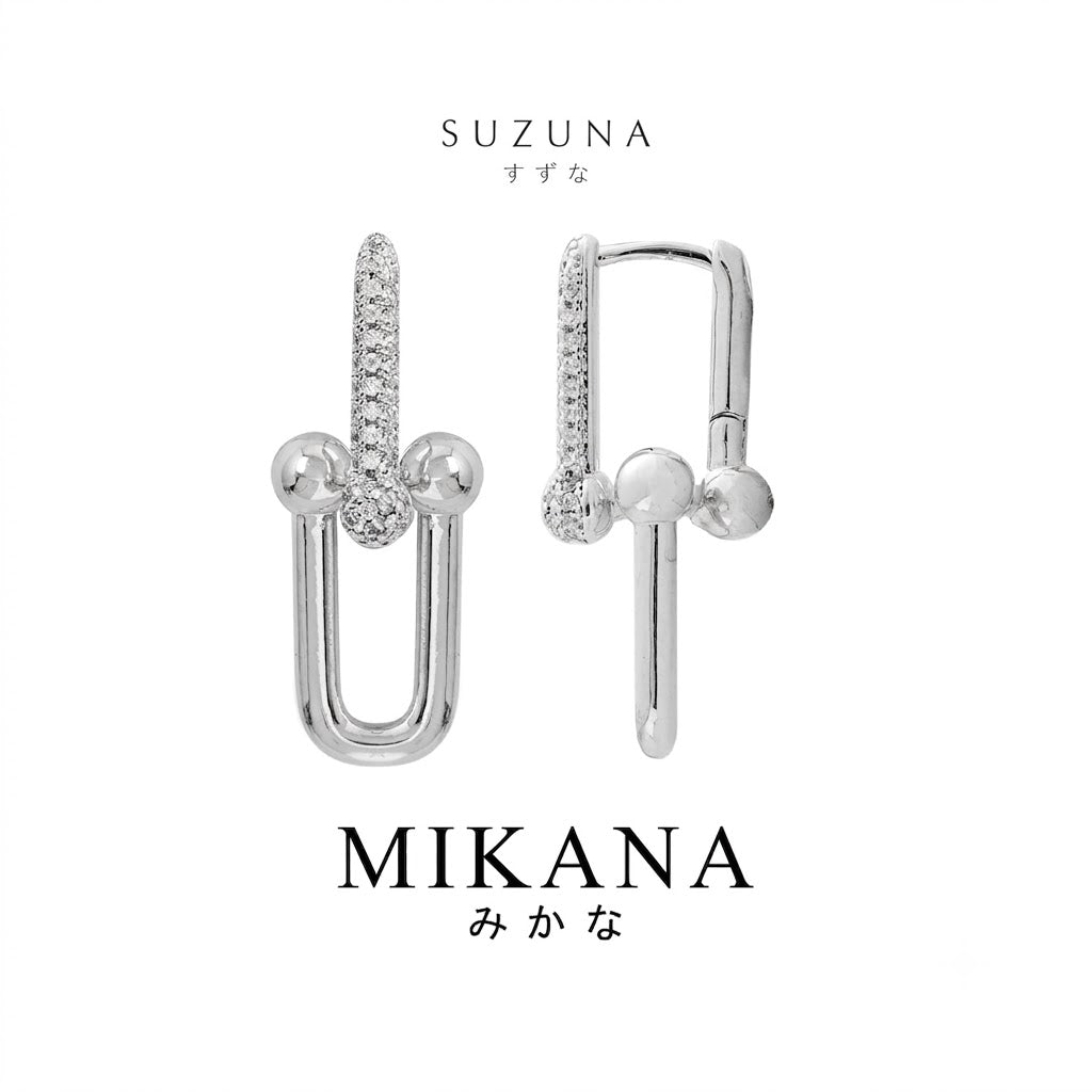 Intertwined Suzuna Drop Earrings