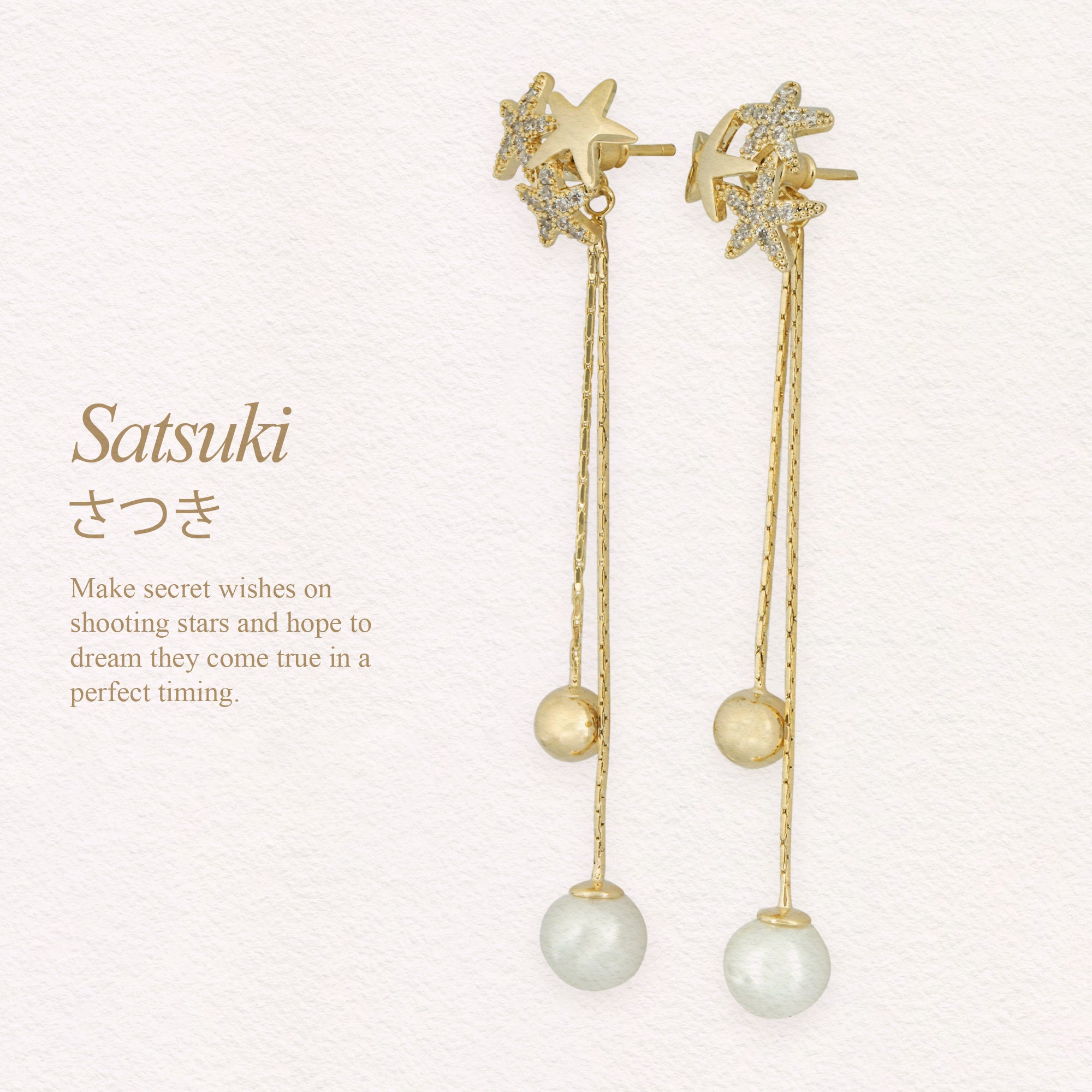 Satsuki Dangling Earrings
