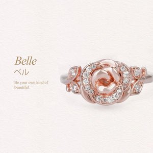 Princess Beauty And The Beast Belle Pink Ring